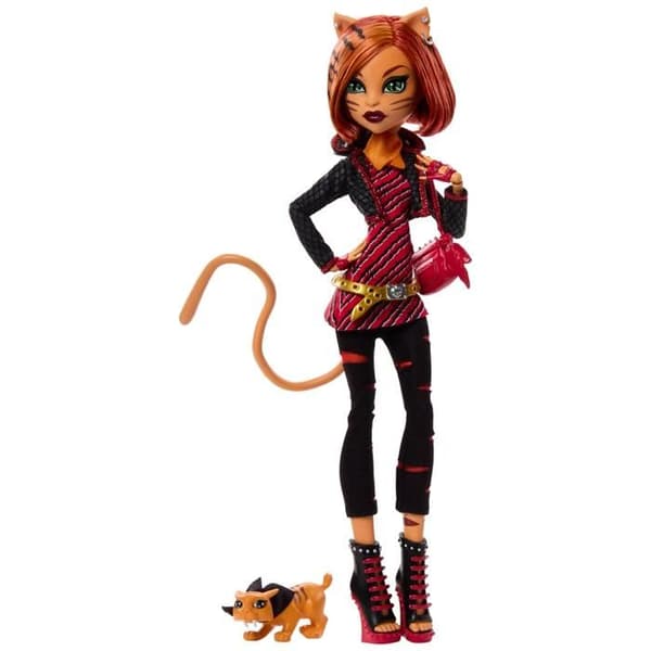 Monster High - Boo-Riginal Creeproduction Docka Toralei med Husdjur