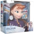 Miniatyrbild 5 av 5: Princess Anna stylinghuvud - Frozen II - Disney Frozen - Tillbehör ingår - 20 cm