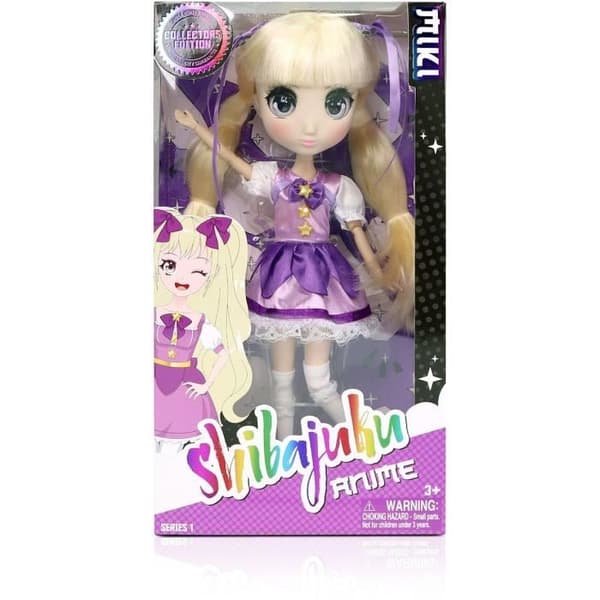 Stort Kawai stil Japan 30 cm - Docka Miki - BANDAI - Officiell licens Shibajuku Anime