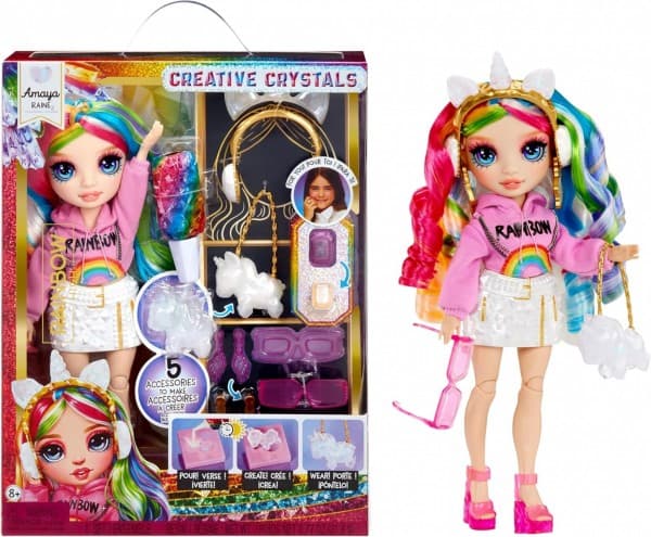 MGA Rainbow High CreatCryst.Fash.Amaya 121411