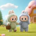 Miniatyrbillede 3 af 11: POP MART Labubu Monsters Macaron Vinyl Face 17cm Blind Box