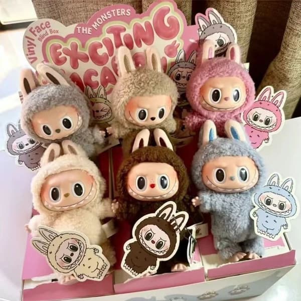 POP MART Labubu Monsters Macaron Vinyl Face 17cm Blind Box