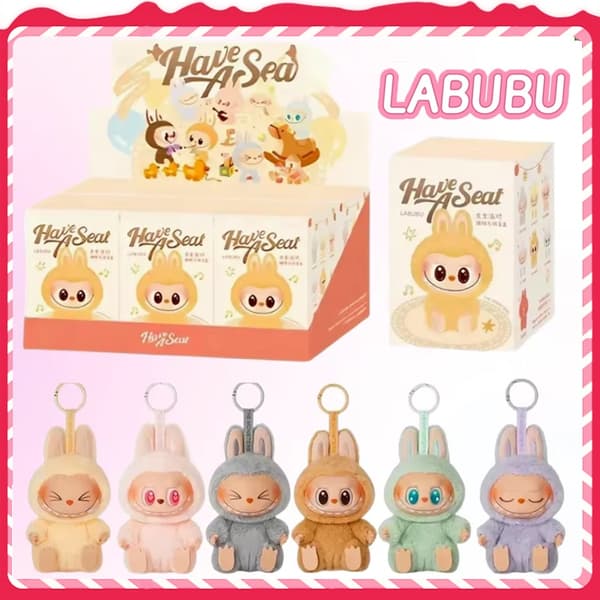 POP MART Labubu The Monsters Have a Seat 17cm Blind Box