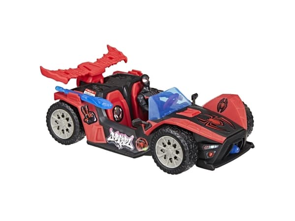 Spider-Man Morales Speed Racer & Figure 10 cm