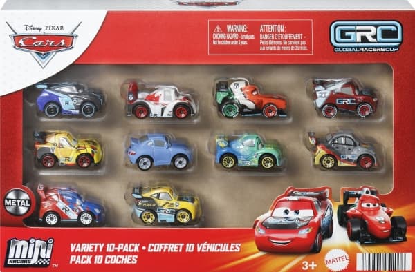 Mattel Cars Cars Microcars 10-pack HXY65