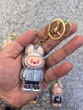 Miniatyrbild 10 av 11: Ny Labubu Nyckelring Blind Box Leksaker Ryggsäckshänge med skyddsfodral Blind Box Hot Kawaii Cartoon Bag Mystery Box Barnleksaker