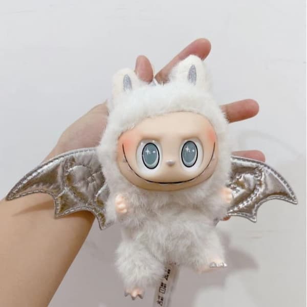 Hot Bubble Mart Series LABUBU Angel Fish Tail Doll High Beauty Vinyl Plysch Doll Present