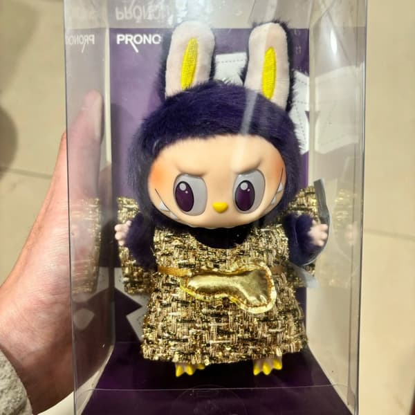 Högkvalitativ Labubu Limited Edition Monster Mysterious Box Fortune Wings Series Docka Trendig leksakshänge present