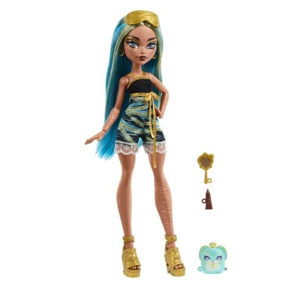 Monster High - Buried Secrets - Kauhistuttava Yökylässä-nukkesetti - Ikä 4+ - HYV64