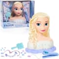 Miniatyrbild 6 av 6: Stylinghuvud - SNÖDROTTNINGEN - Elsa Deluxe stylinghuvud - Hårförlängningar. håraccessoarer och färgavslöjning. från 3 år