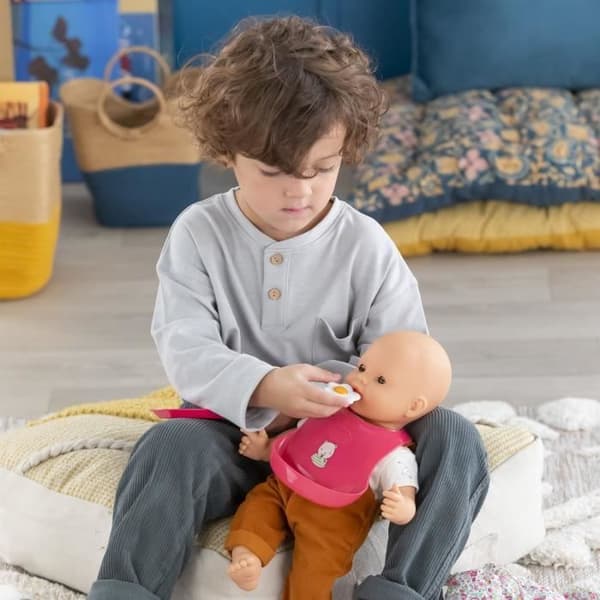 Dukketilbehør - COROLLE - Stort måltidssæt - Til dukker på 36 og 42 cm - 11 tilbehør - Fra 2 år