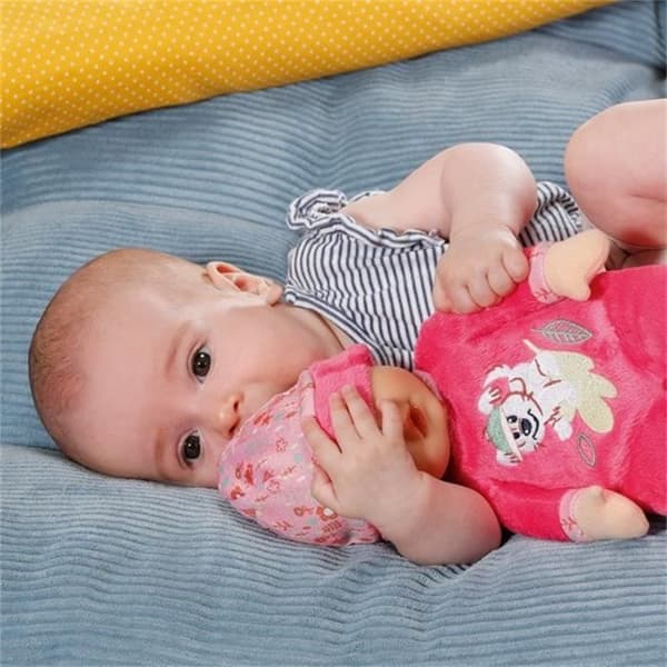 Baby Born - Sleepy - Mjuk docka med inbyggd skallra - Rosa - 30 cm - Från 3 år