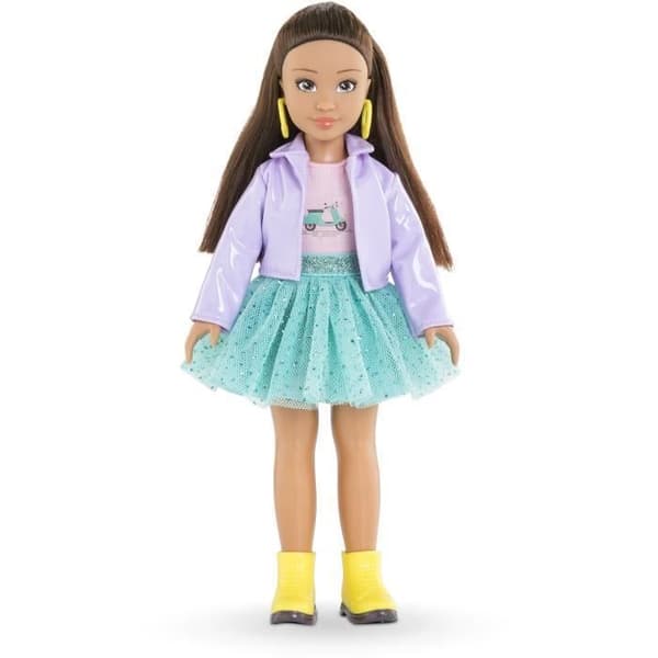 Modedukke - COROLLE - Luna Fashion Week Paris - 28 cm - 4 tilbehør - Vaniljeduft - Fra 4 år