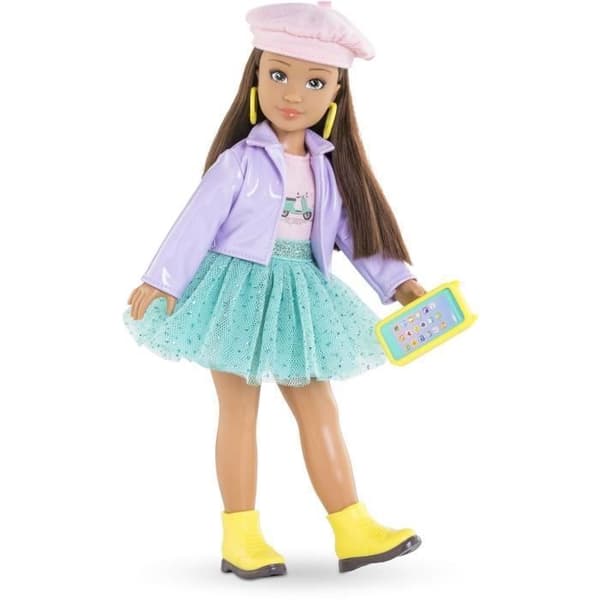 Modedukke - COROLLE - Luna Fashion Week Paris - 28 cm - 4 tilbehør - Vaniljeduft - Fra 4 år