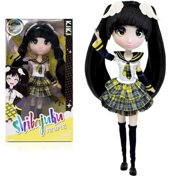 Stor Kawai-docka i japansk stil 30 cm - Kiki-docka - BANDAI - Officiell Shibajuku Anime-licens