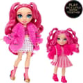 Miniatyrbillede 3 af 6: Rainbow High Littles - 15 cm dukke + kæledyr - lyserød - fra 4 år