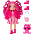 Miniatyrbillede 2 af 6: Rainbow High Littles - 15 cm dukke + kæledyr - lyserød - fra 4 år