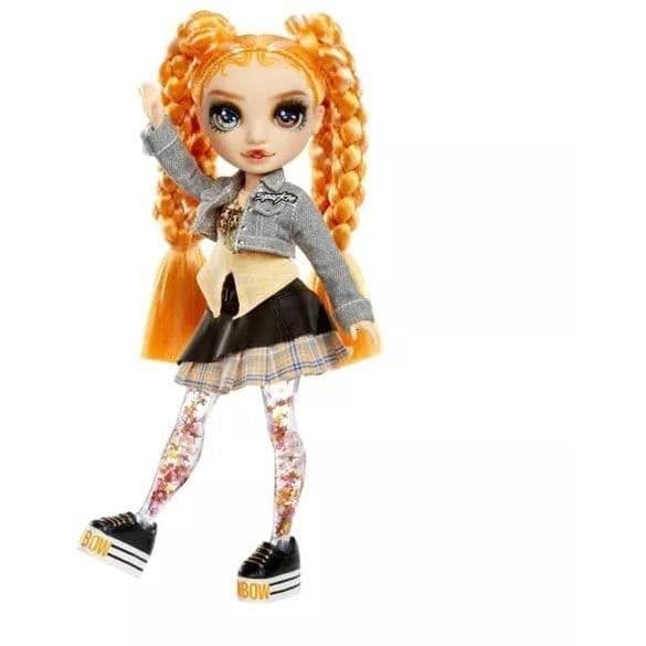 Rainbow High - Sparkle & Shine - 27 cm modedukke - Orange - Ben med glimmervæske - Fra 4 år