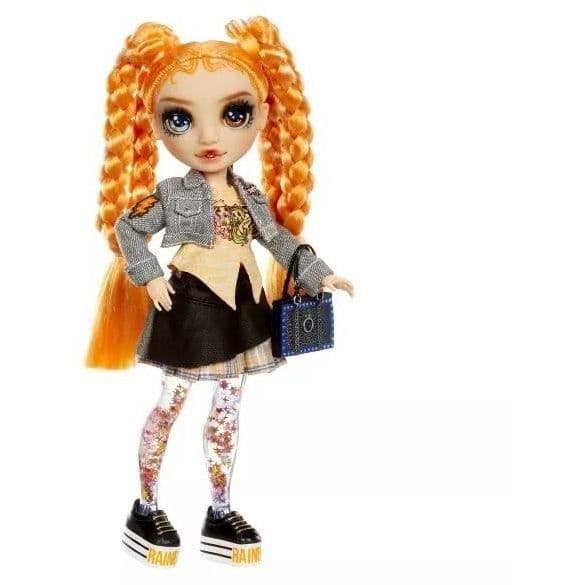 Rainbow High - Sparkle & Shine - 27 cm modedukke - Orange - Ben med glimmervæske - Fra 4 år