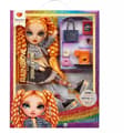 Miniatyrbillede 1 af 5: Rainbow High - Sparkle & Shine - 27 cm modedukke - Orange - Ben med glimmervæske - Fra 4 år