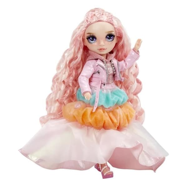 Rainbow High - Vinterland - Rosa - Avslöja din färg - Gör din egen snögubbe - Från 4 år