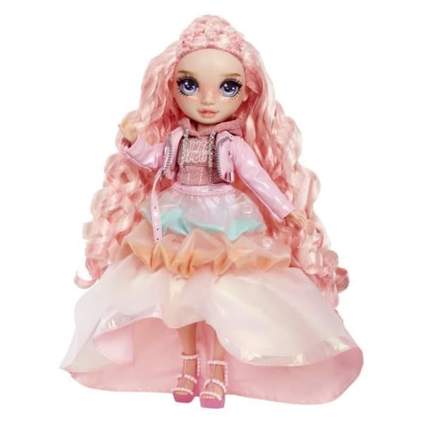 Rainbow High - Vinterland - Rosa - Avslöja din färg - Gör din egen snögubbe - Från 4 år