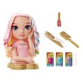 Miniatyrbild 5 av 6: Rainbow High - Bella Styling Head - 33cm - Färga naglar och hår - Använd produkterna för dig - Från 4 år