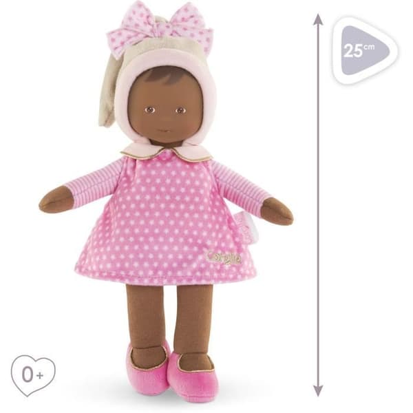 Doudou - COROLLE - Miss Rose Reves d'Étoiles - 25 cm - Fra fødslen