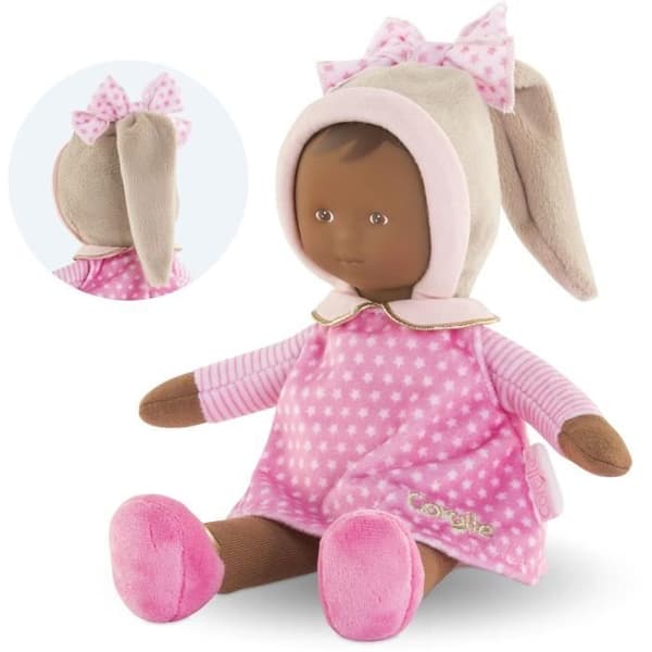 Doudou - COROLLE - Miss Rose Reves d'Étoiles - 25 cm - Fra fødslen