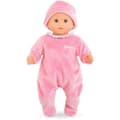 Pikkukuva 2 / 3: Vaaleanpunainen pyjama ja hattu - COROLLE - Vaatteet - 30 cm nukelle - 18 kuukaudesta alkaen