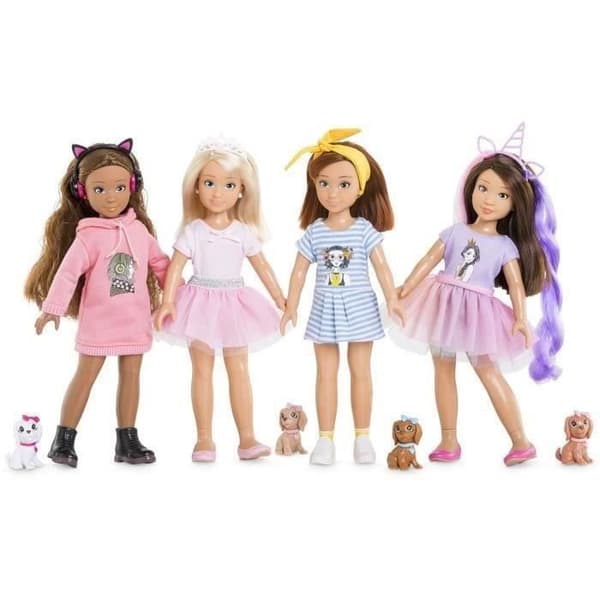 Corolle Girls - Natur och Äventyr Zoé Box - Skyltdocka - 6 Tillbehör - 28 cm - 4 år gammal
