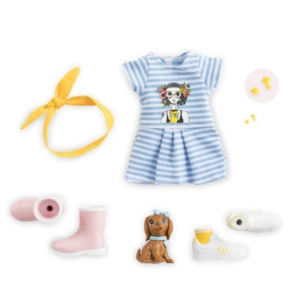 Corolle Girls - Natur och Äventyr Zoé Box - Skyltdocka - 6 Tillbehör - 28 cm - 4 år gammal
