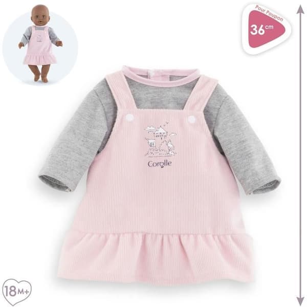 Klänning och T-shirt Banks of the Loire - COROLLE - Kläder - För 36 cm docka - Från 2 år