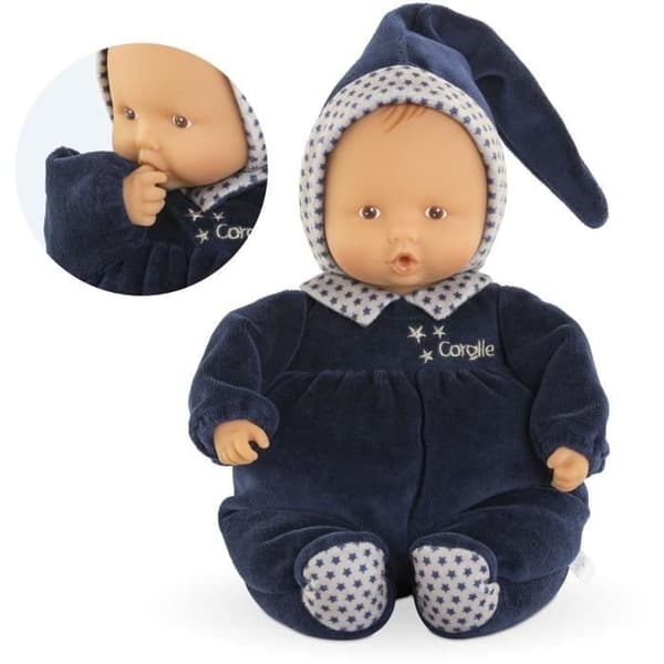 Doudou - COROLLE - Babipouce Marine Reves d'Étoiles - 28 cm - Från födseln