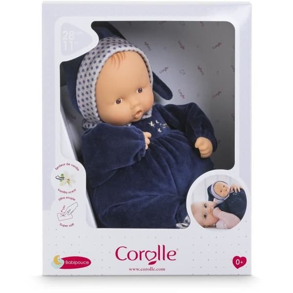 Doudou - COROLLE - Babipouce Marine Reves d'Étoiles - 28 cm - Från födseln