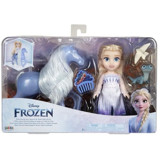 SNOW QUEEN - Elsa och Nokk docklåda - 15 cm - JAKKS - 480447