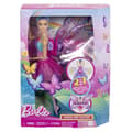 Miniatyrbillede 5 af 6: Barbie - Fra danser til sommerfugl - 2 i 1 transformationsdukke HXJ10