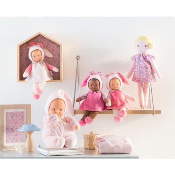 COROLLE - Mitt babytäcke Corolle - Bomullsblomma Babypouce