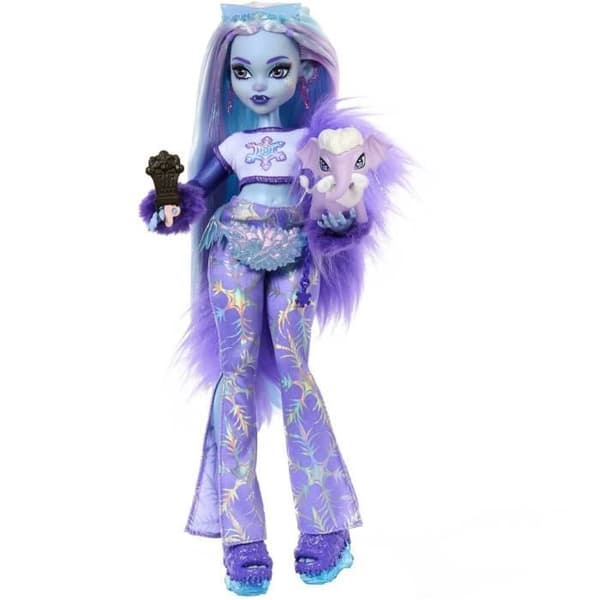 Monster High Abbey Bominable Docka Yeti Modedocka och Tillbehör HNF64
