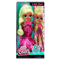 Miniatyrbillede 6 af 6: LOL Surprise OMG - 24 cm modedukke - Neonlicious - 2 outfits med kam og tilbehør - Fra 4 år
