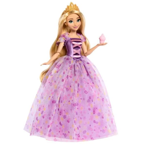 DISNEY PRINSESSER Rapunzel Födelsedagsfestdocka Inspirerad av filmen - HYC38