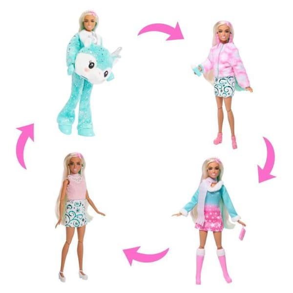 Barbie Cutie Afsløringskalender - 1 Dukke & 24 Overraskelser HJX76