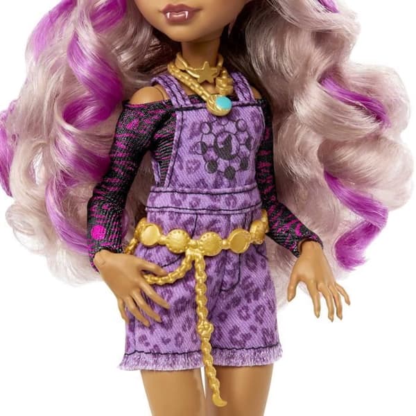 Monster High - Clawdeen Wolf lemmikin kanssa - Nukke - 4-vuotiaasta alkaen - MONSTER HIGH - HHK52 - MONSTER HIGH FASHION -NUKKE