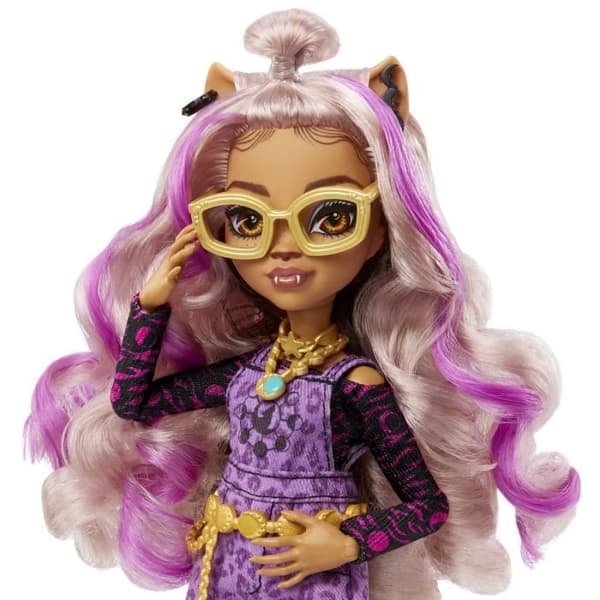 Monster High - Clawdeen Wolf lemmikin kanssa - Nukke - 4-vuotiaasta alkaen - MONSTER HIGH - HHK52 - MONSTER HIGH FASHION -NUKKE