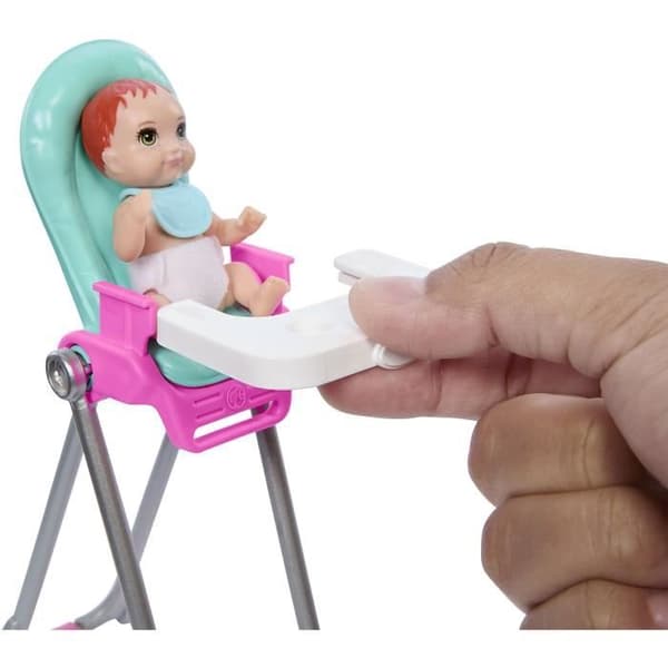 BABYSITTER BABYMATSLÅDA - BARBIE - HTK35