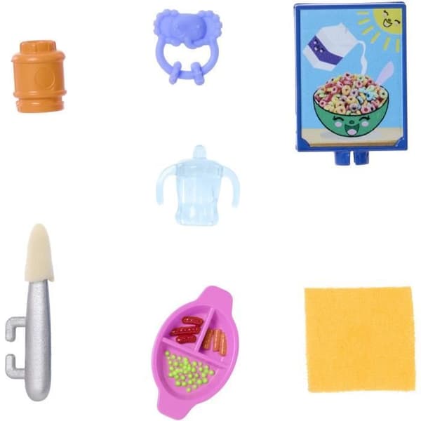 BABYSITTER BABYMATSLÅDA - BARBIE - HTK35