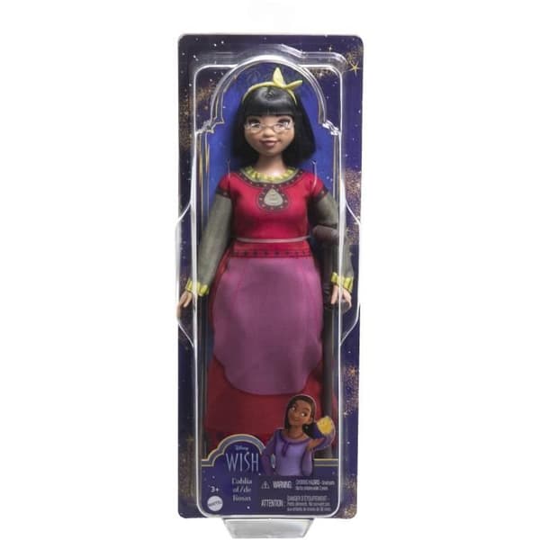 Disney Modedocka - MATTEL - D-XIN DOLL - Röd Klänning - 7 Ledpunkter