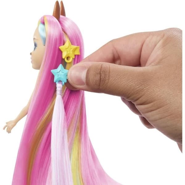 Enchantimals Hårdocka Djurdocka och Figur HTJ70