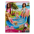 Miniatyrbild 6 av 6: Barbie - Docka och tillbehör - Blond docklåda med pool