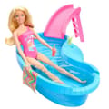 Miniatyrbild 2 av 6: Barbie - Docka och tillbehör - Blond docklåda med pool